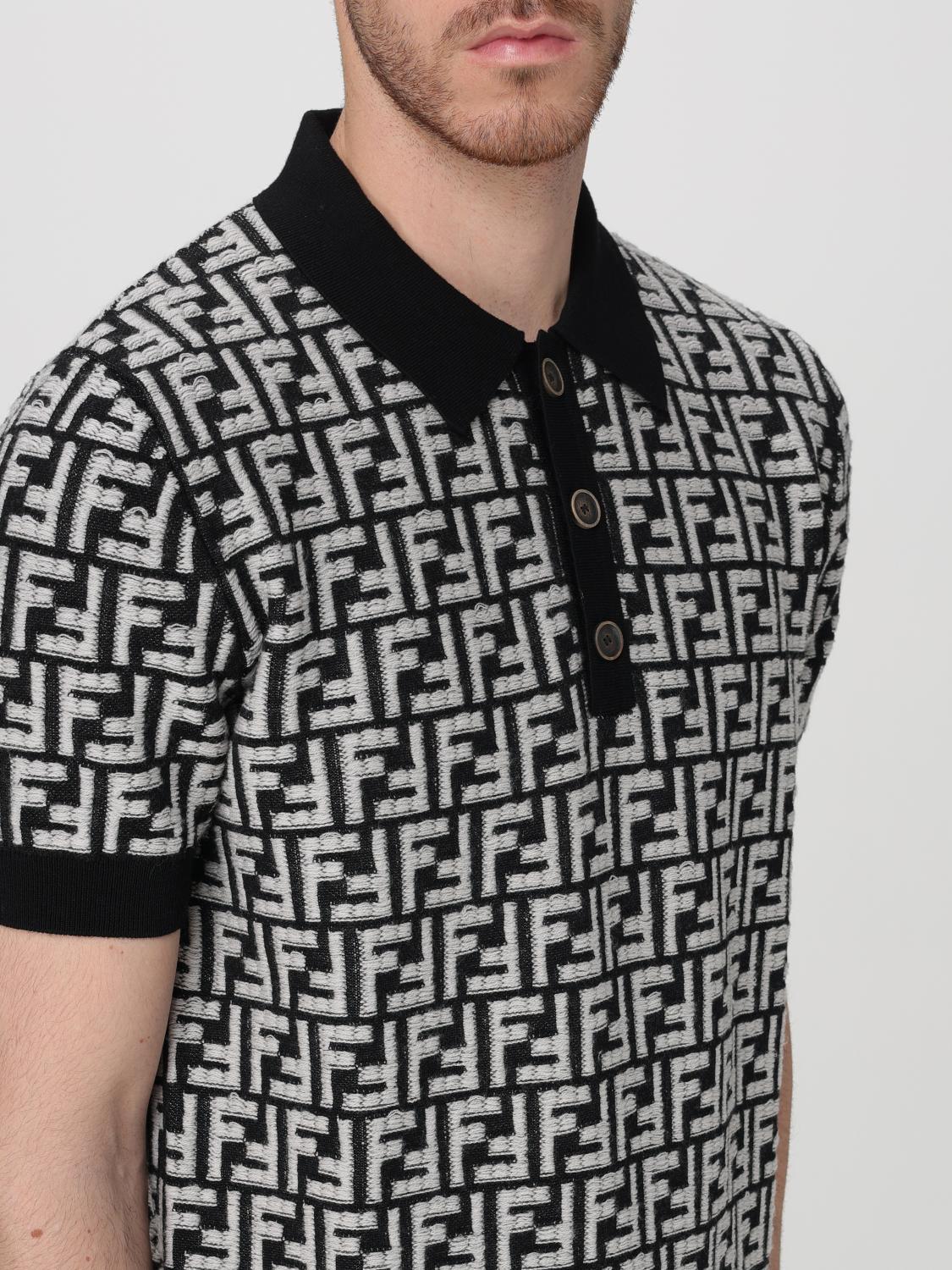 폴로 셔츠 남성 펜디 FZC349AR85 F0QA1 | FENDI | 페칭 FETCHING