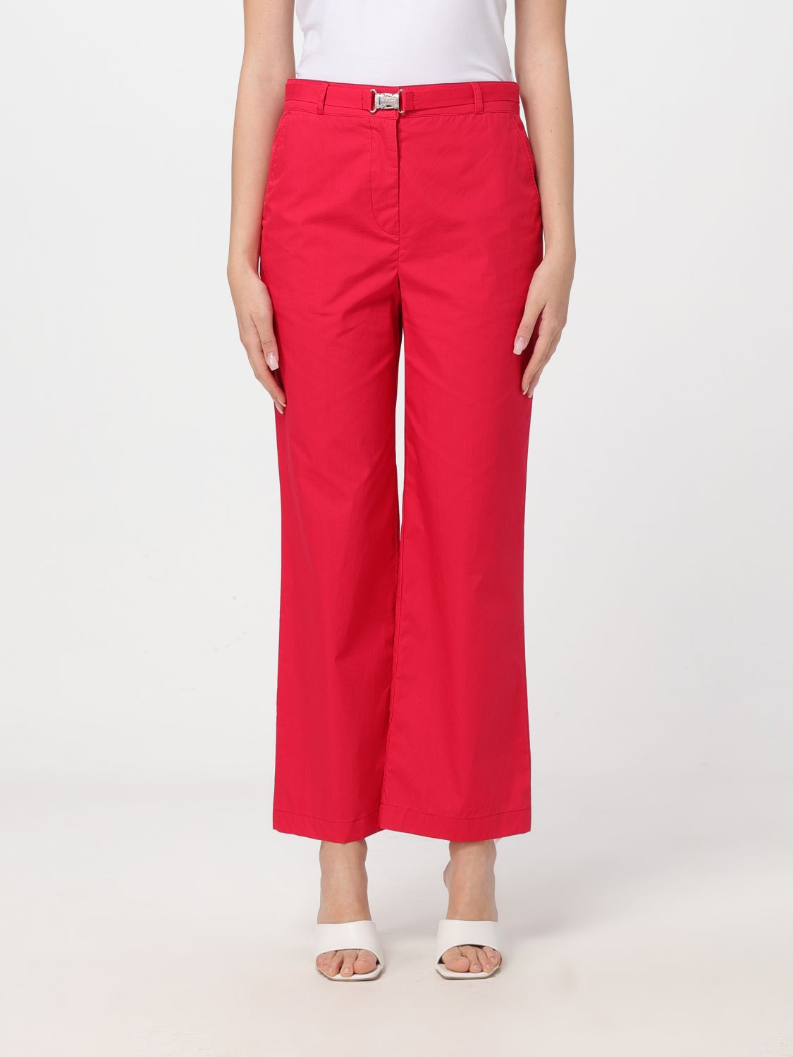 Shop Liu •jo Pants Liu Jo Woman Color Red