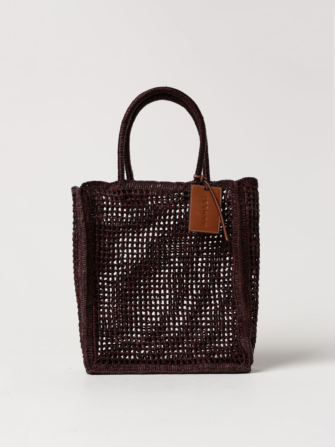 Shop Manebi Tote Bags  Woman Color Brown