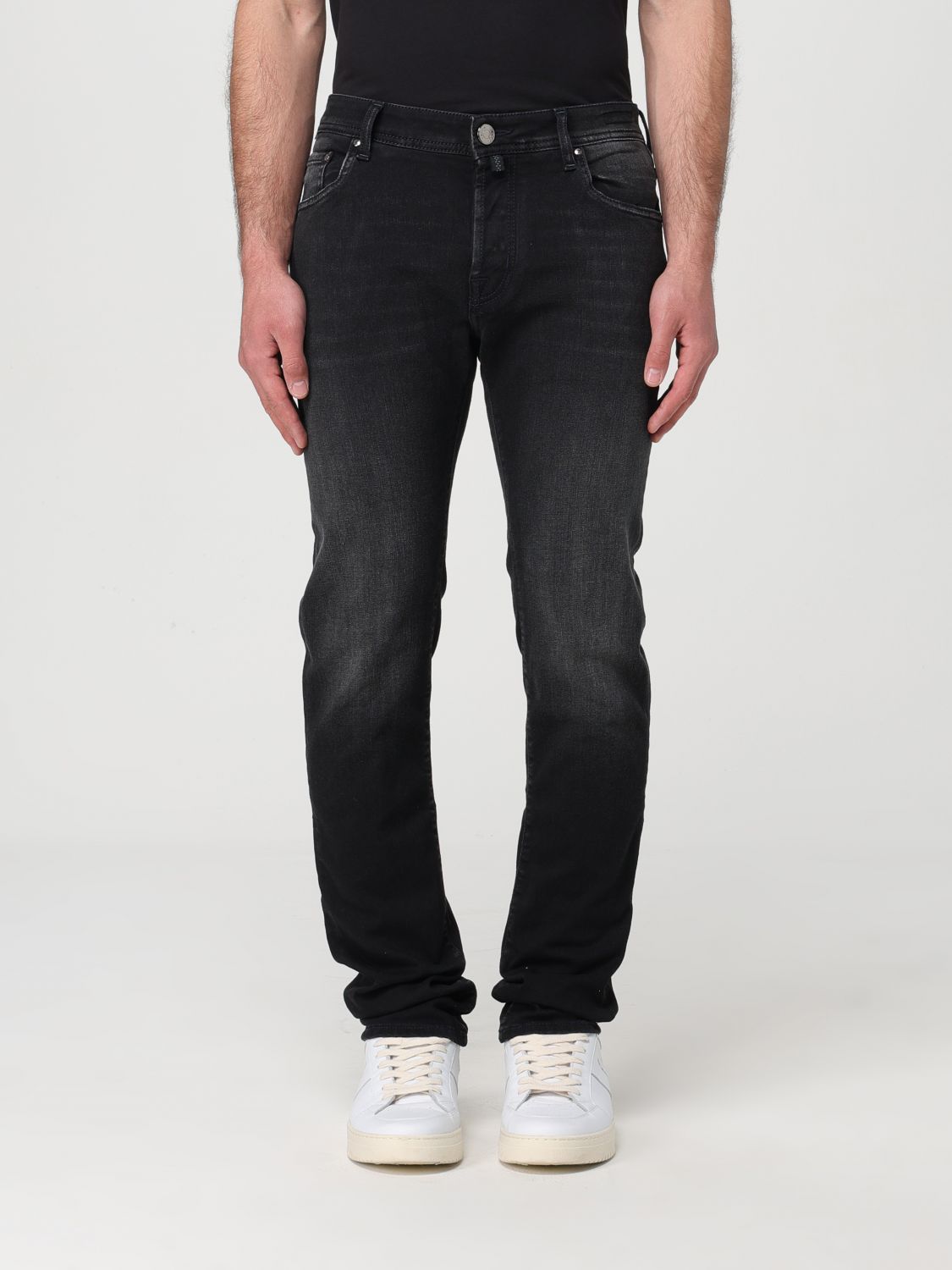 Jacob Cohen Jeans  Men Color Charcoal In 炭黑色