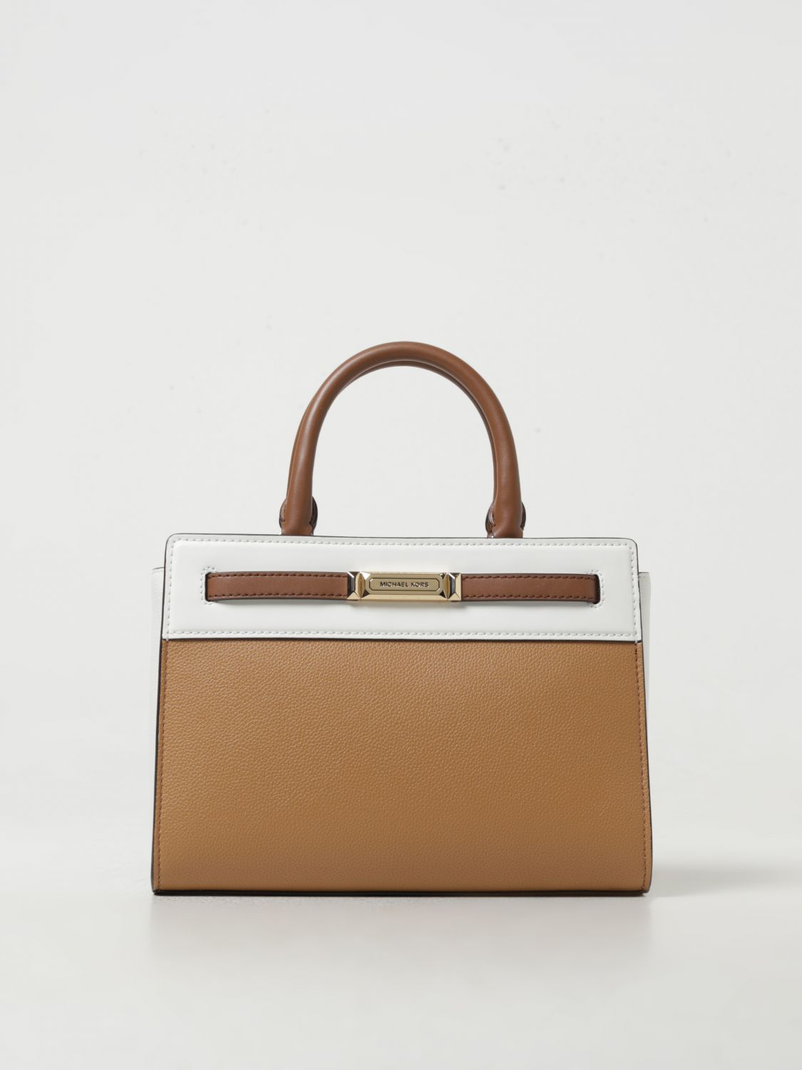 Shop Michael Kors Handbag  Woman Color Brown
