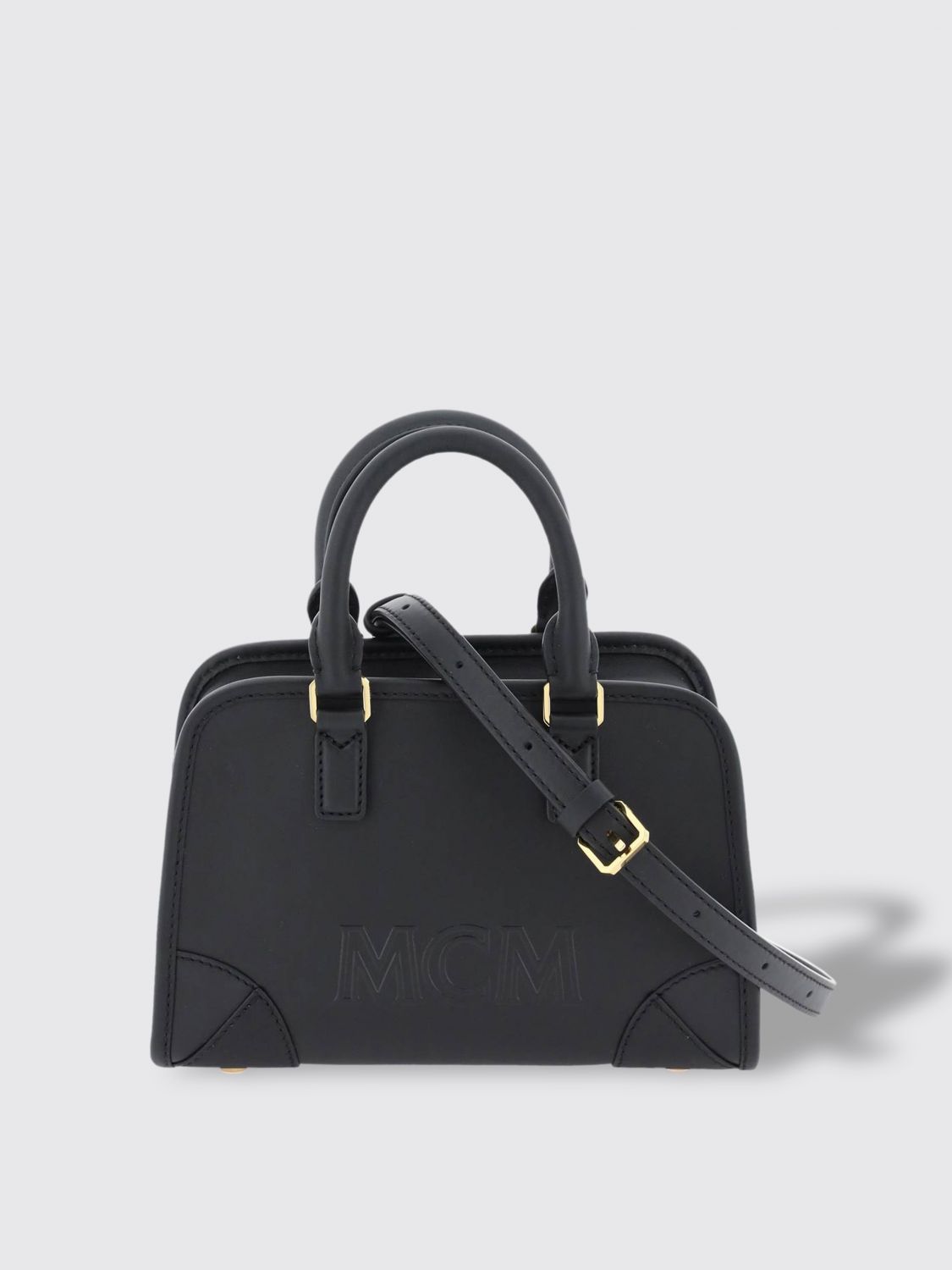 Shop Mcm Mini Bag  Woman Color Black