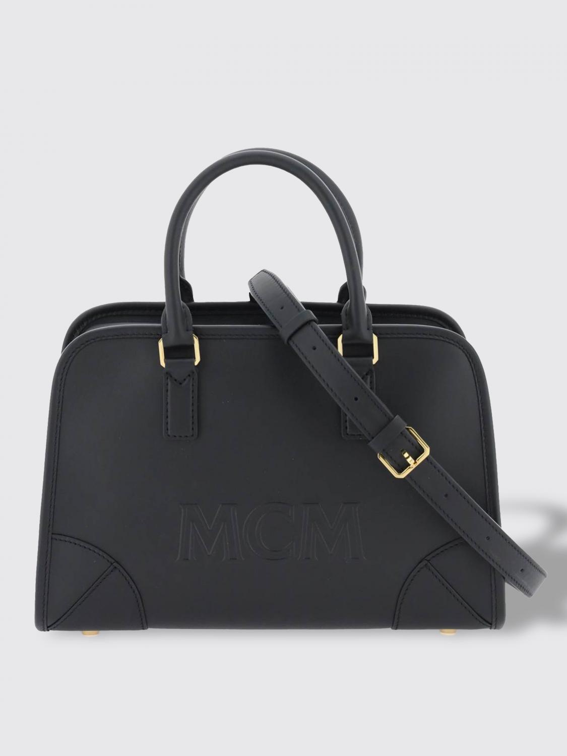 Handbag MCM Woman color Black