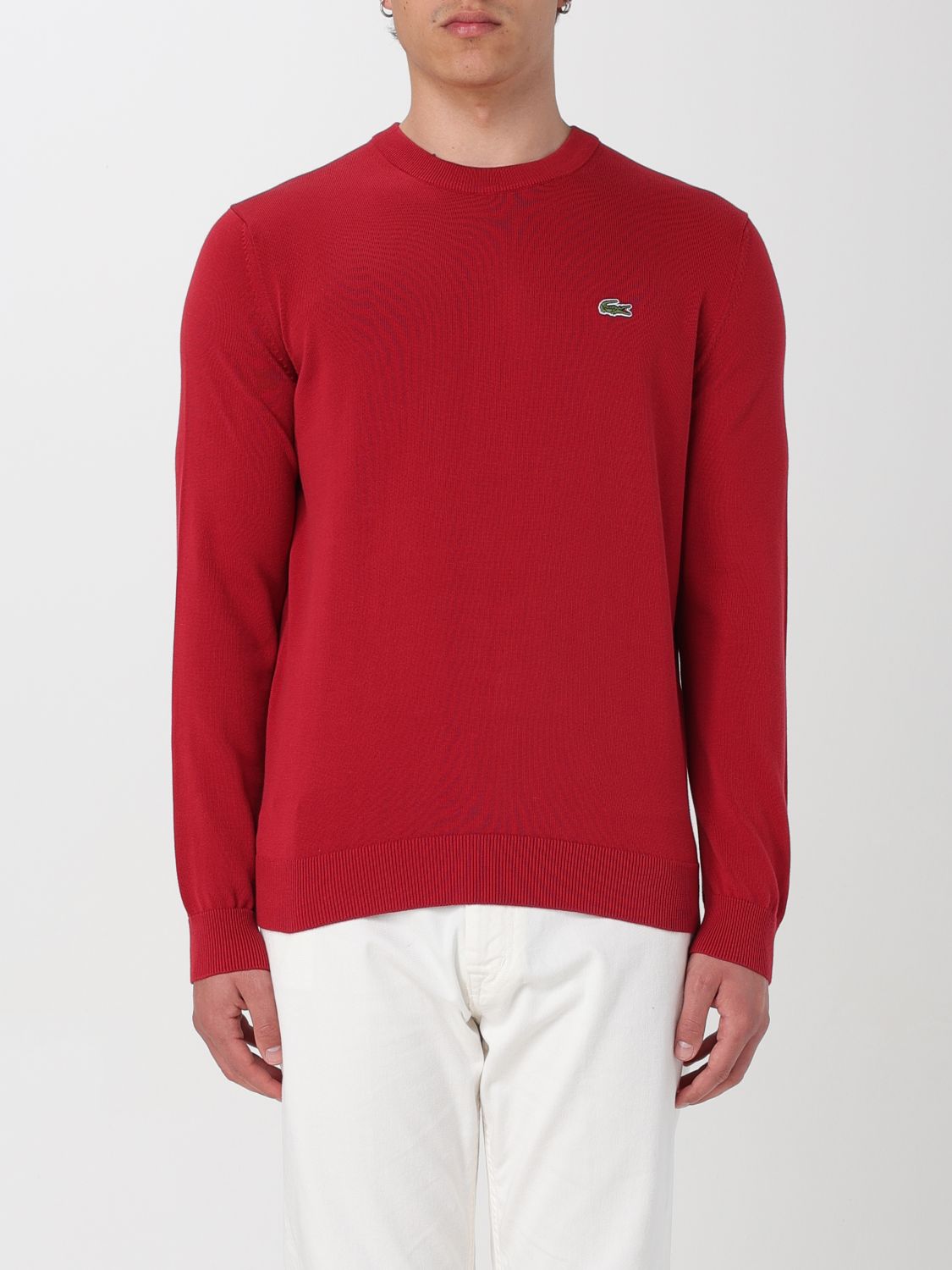 Shop Lacoste Sweater  Men Color Red