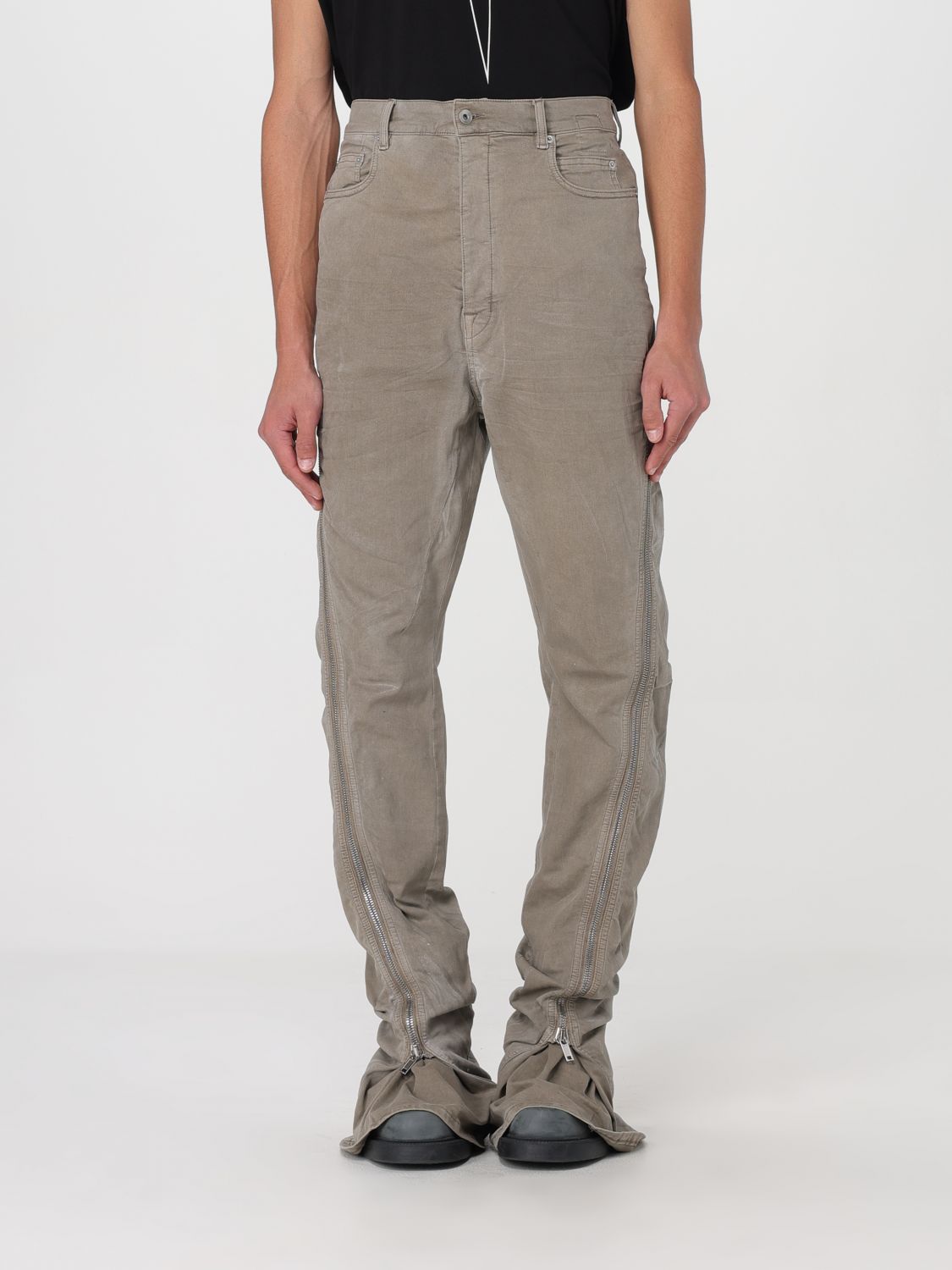 Shop Rick Owens Drkshdw Jeans  Men Color Pearl