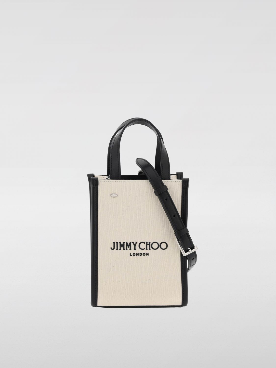 Shop Jimmy Choo Mini Bag  Woman Color Natural