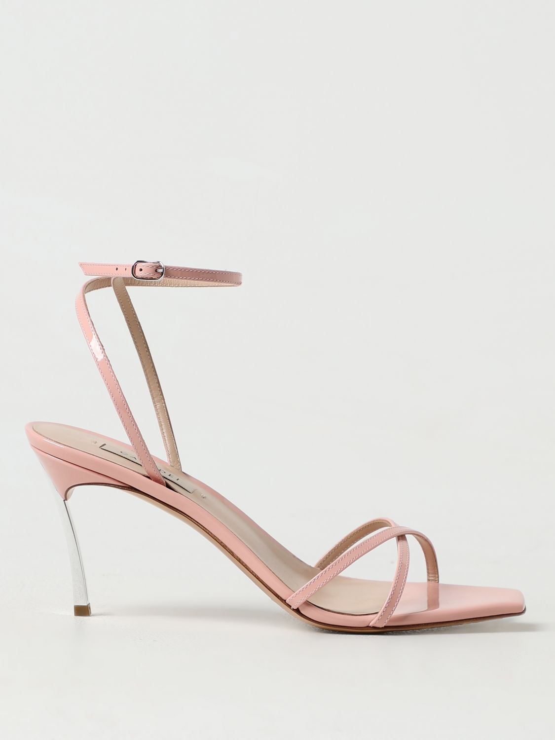Shop Casadei Heeled Sandals  Woman Color Pink