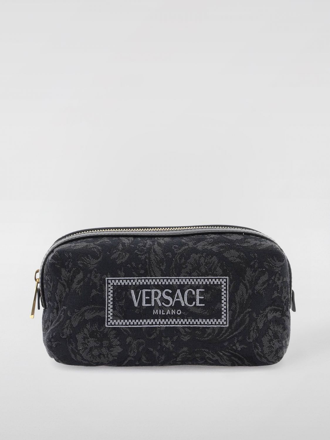 Shop Versace Cosmetic Case  Woman Color Black