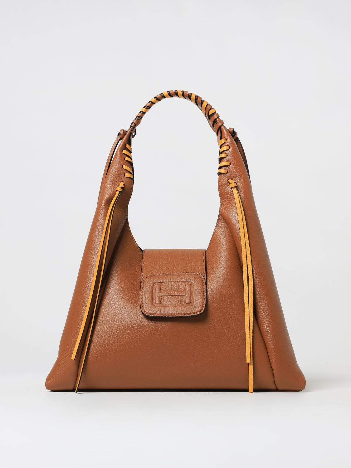 Shop Hogan Shoulder Bag  Woman Color Brown