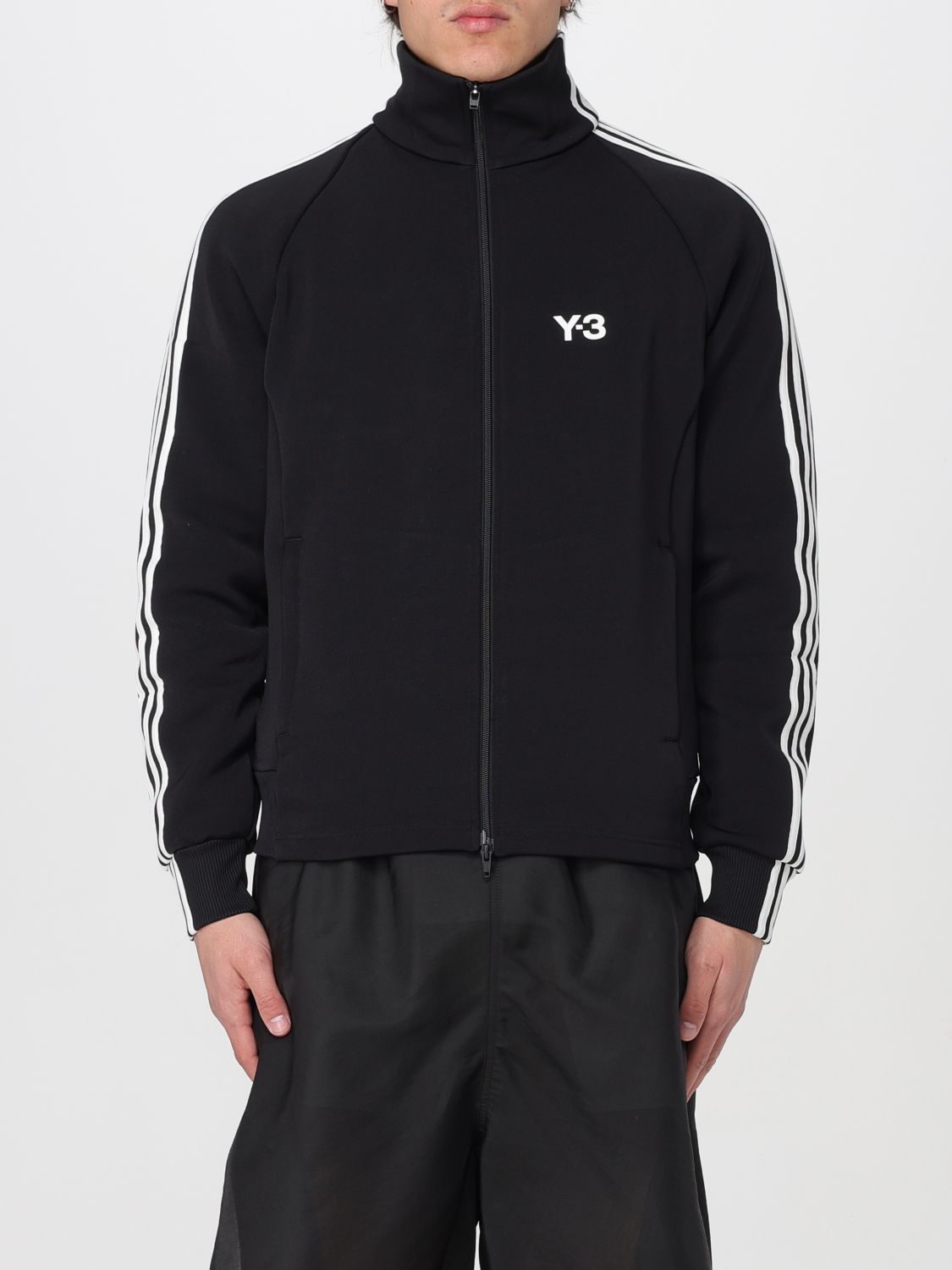 Y-3 Sweatshirt  Men Color Black In 黑色