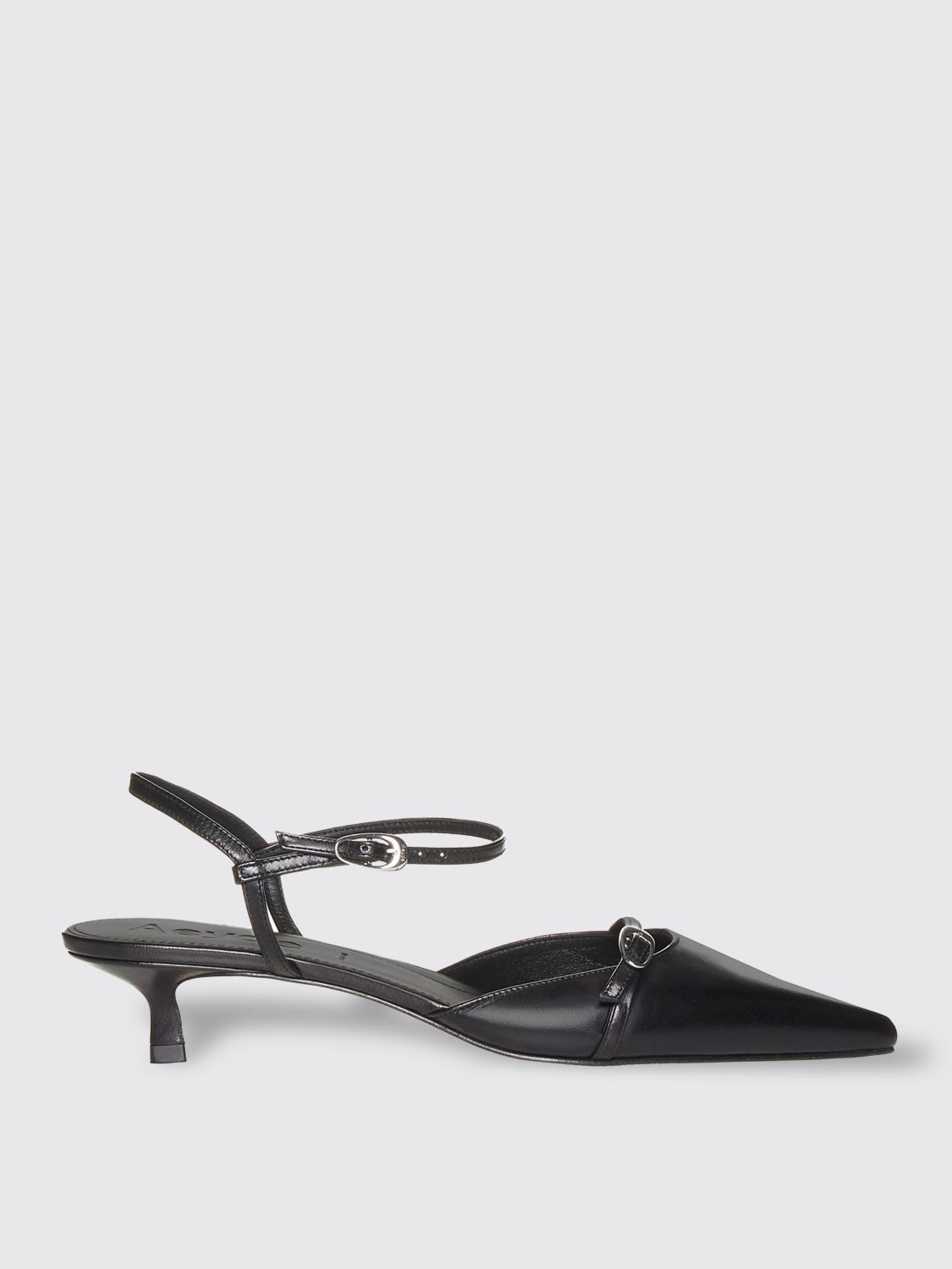 Shop Aeyde Heeled Sandals  Woman Color Black
