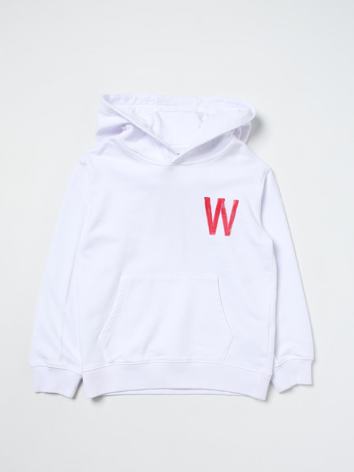 Woolrich Sweater Kids Color White In White