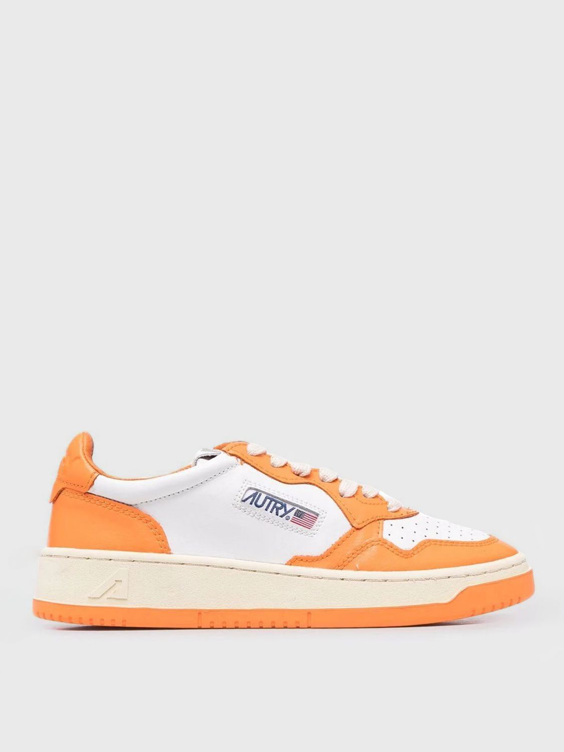 Shop Autry Sneakers  Woman Color Orange