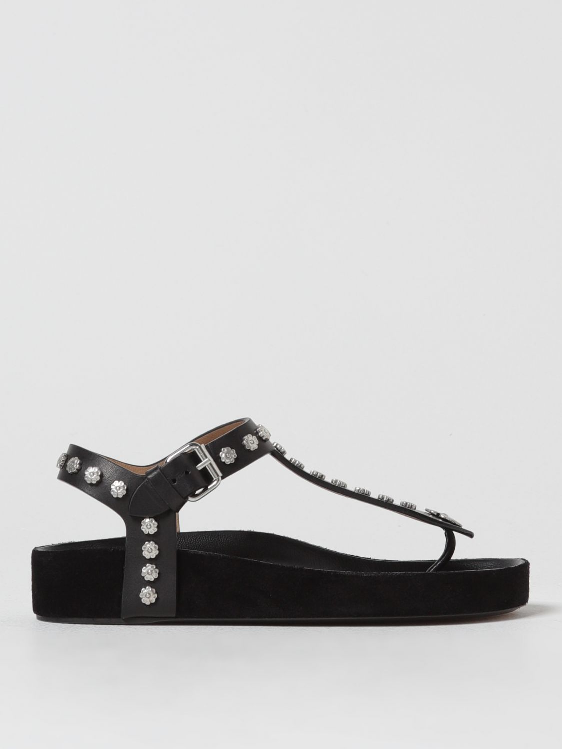Isabel Marant Flat Sandals  Woman Color Black In 黑色