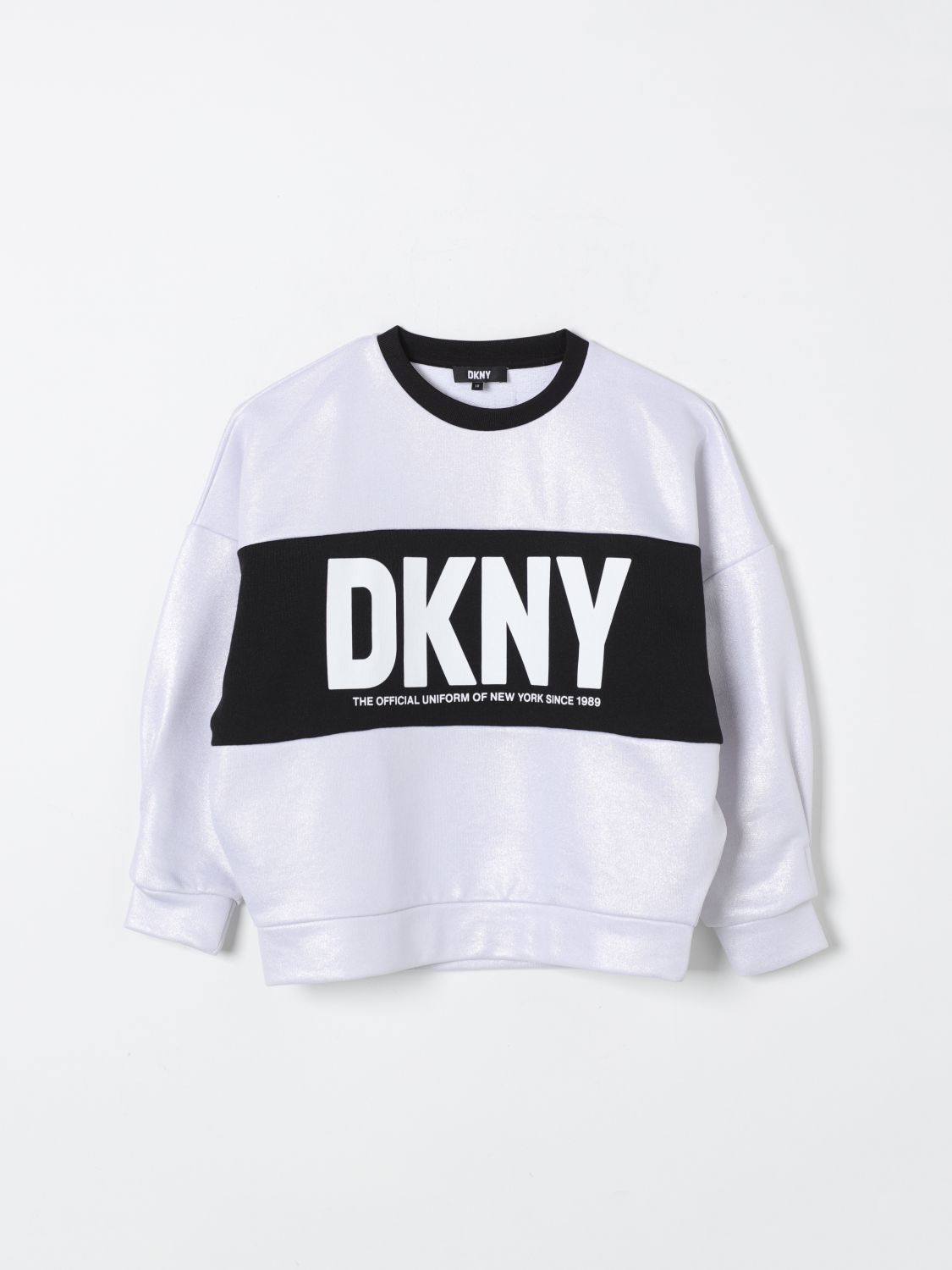 Dkny Sweater  Kids Color Grey In White