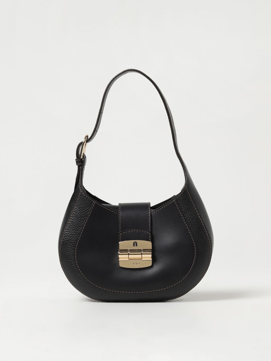 Furla Shoulder Bag  Woman Color Black In 黑色