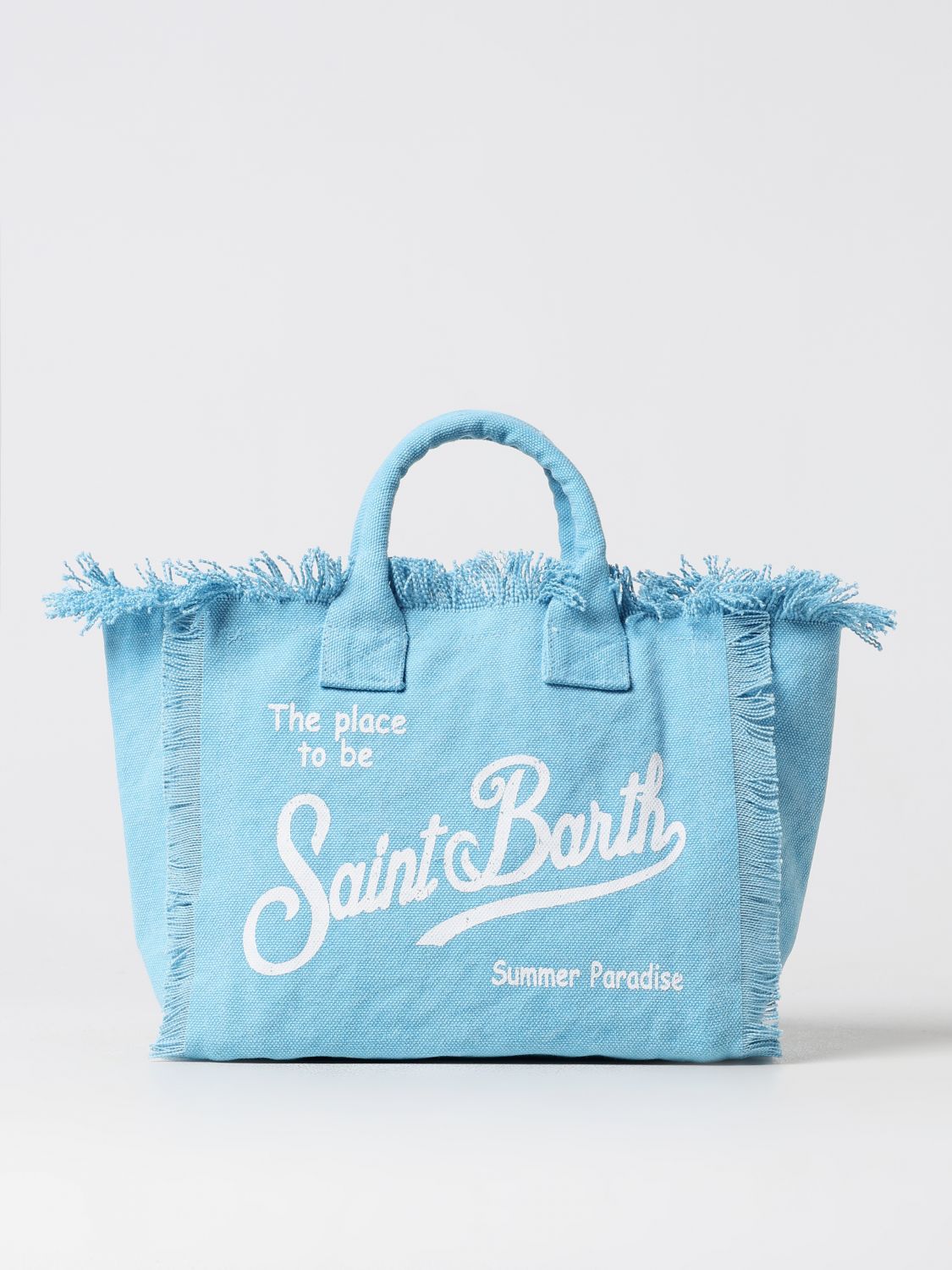 Mc2 Saint Barth Bag  Kids Color Gnawed Blue