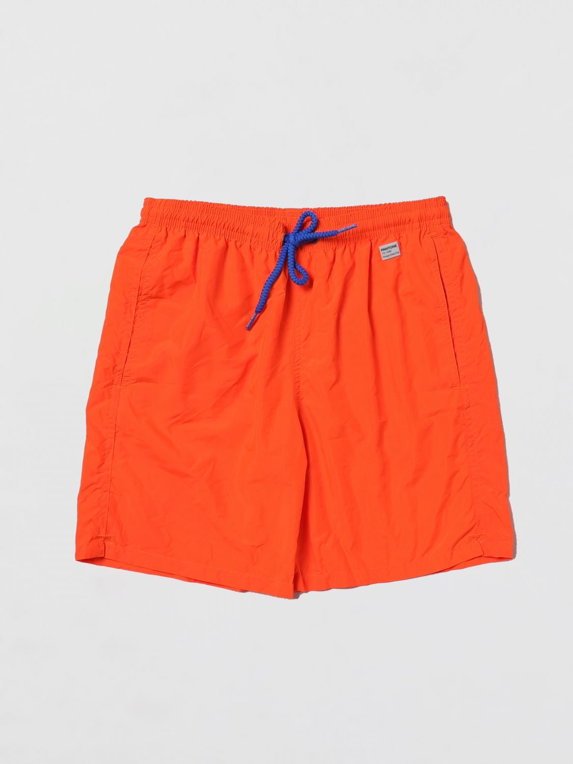 Shop Mc2 Saint Barth Swimsuit  Kids Color Orange