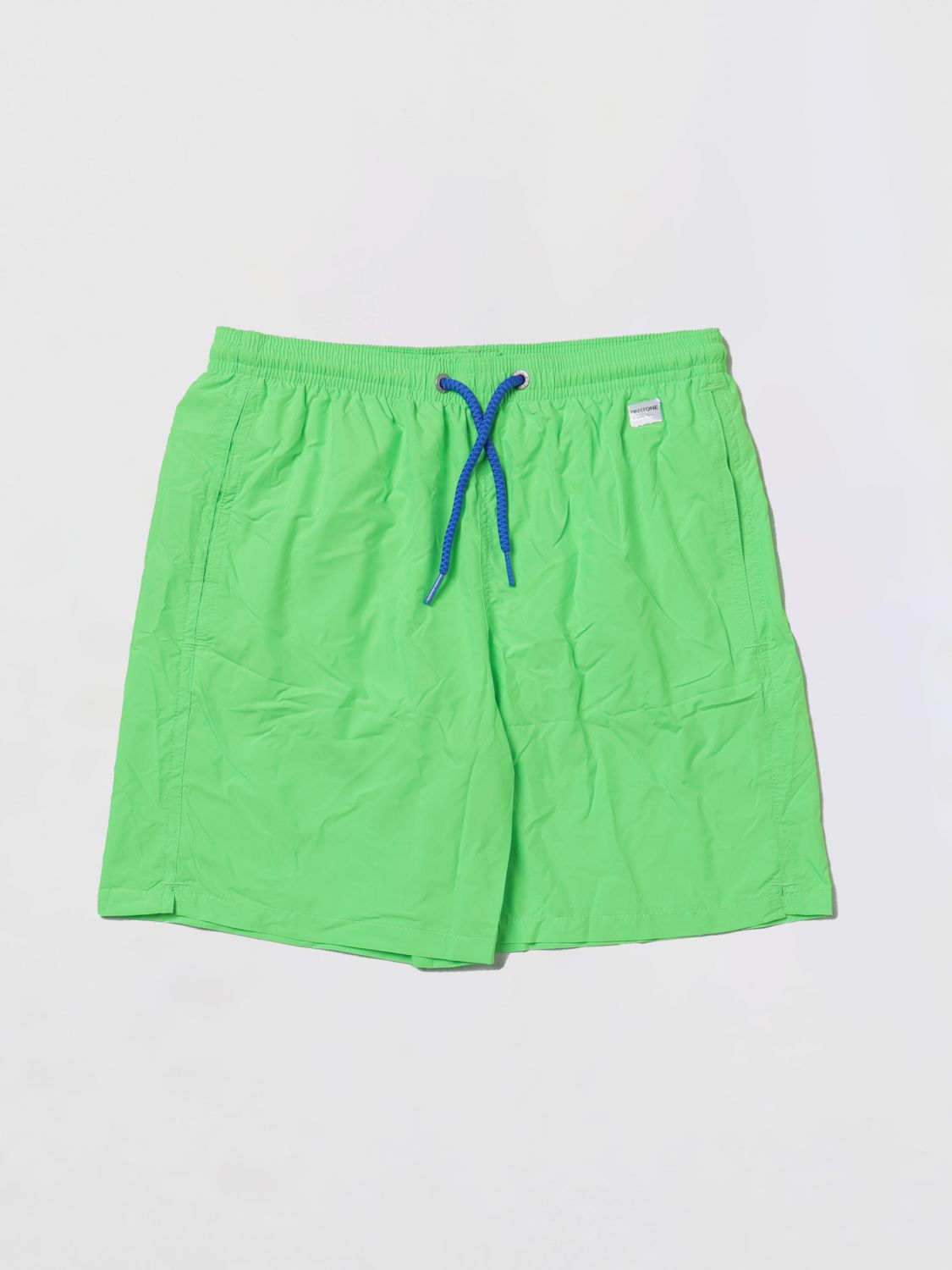 Shop Mc2 Saint Barth Swimsuit  Kids Color Green