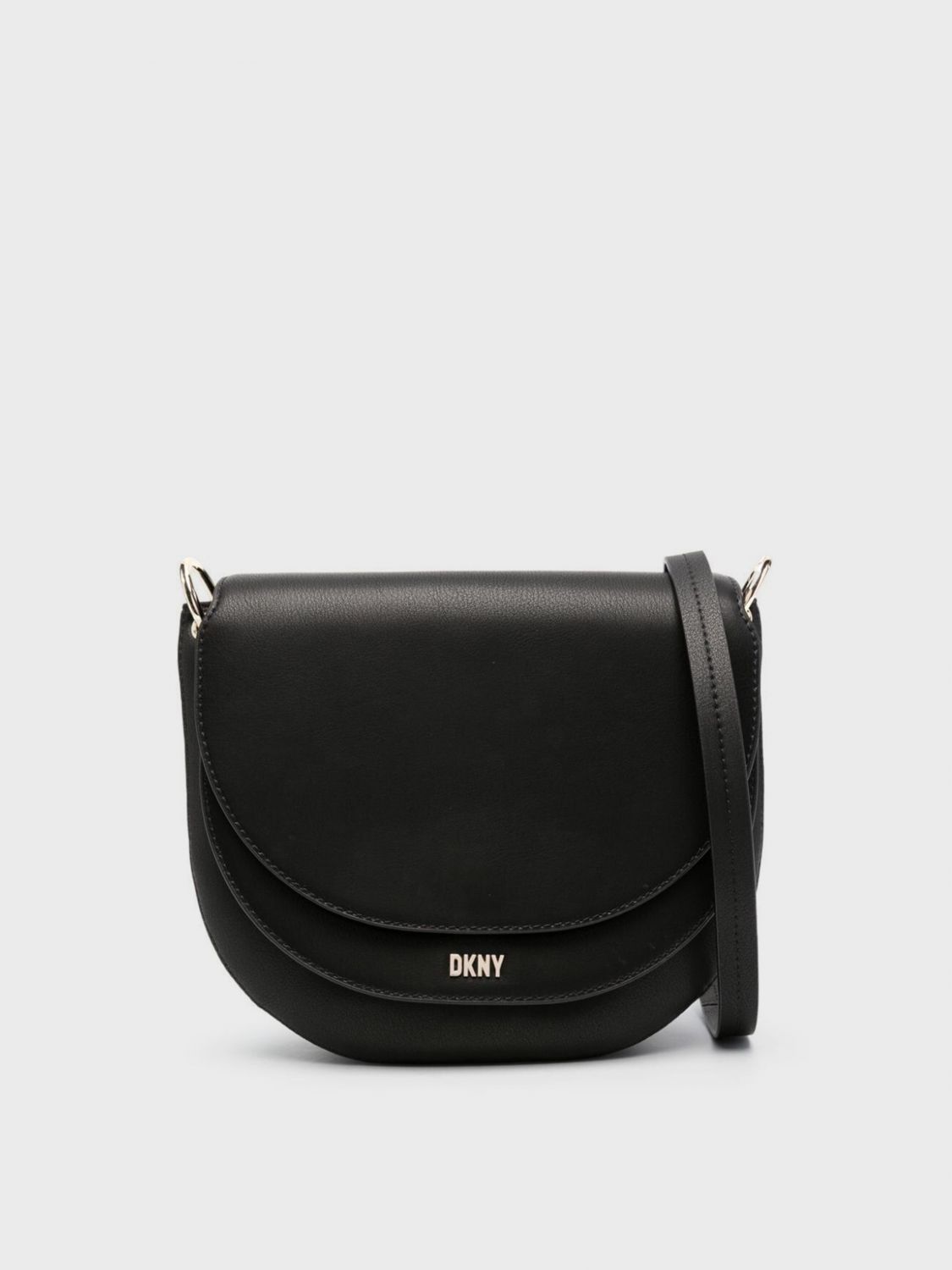 Shop Dkny Shoulder Bag  Woman Color Black