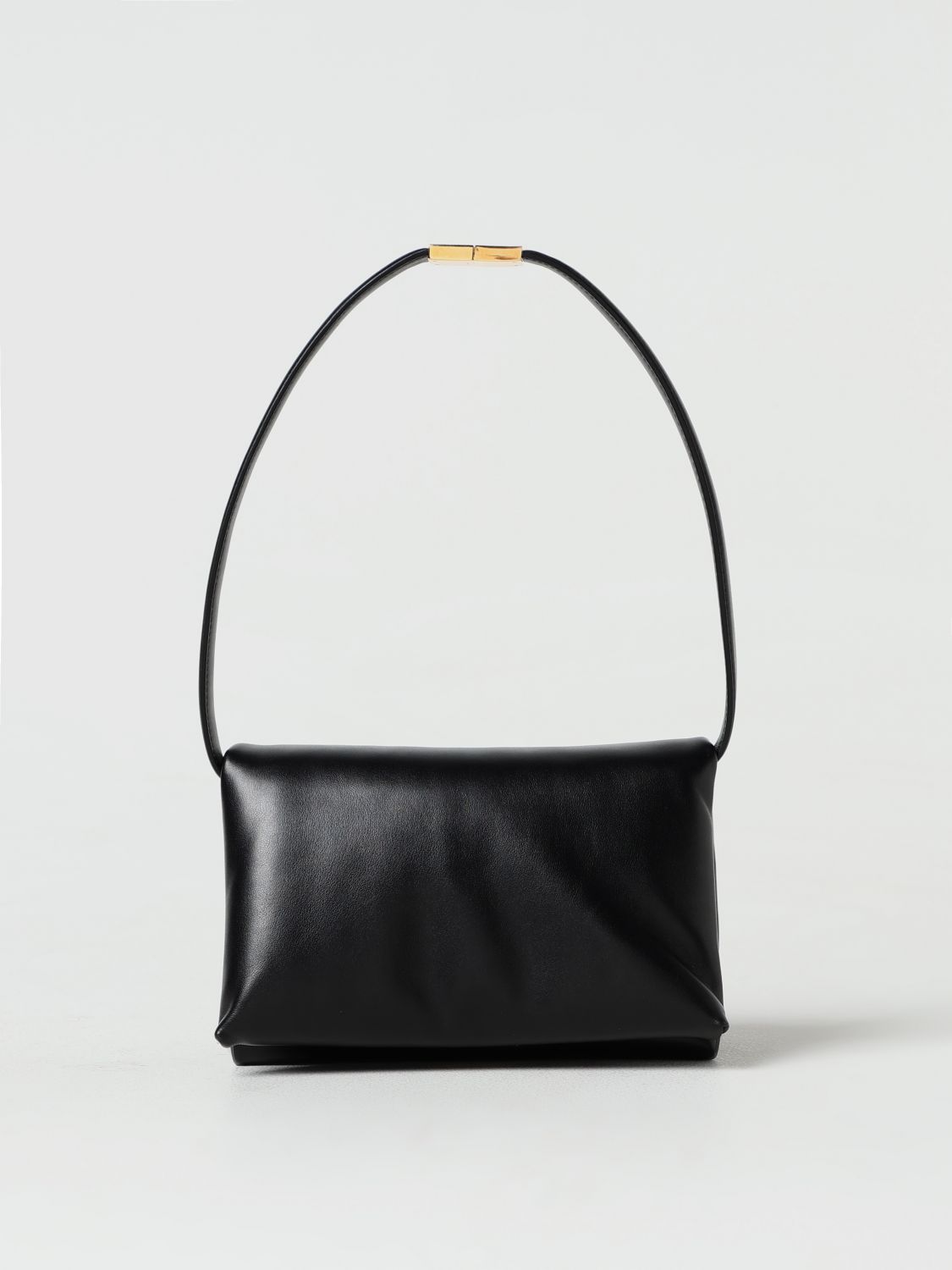 Shop Marni Shoulder Bag  Woman Color Black In 黑色