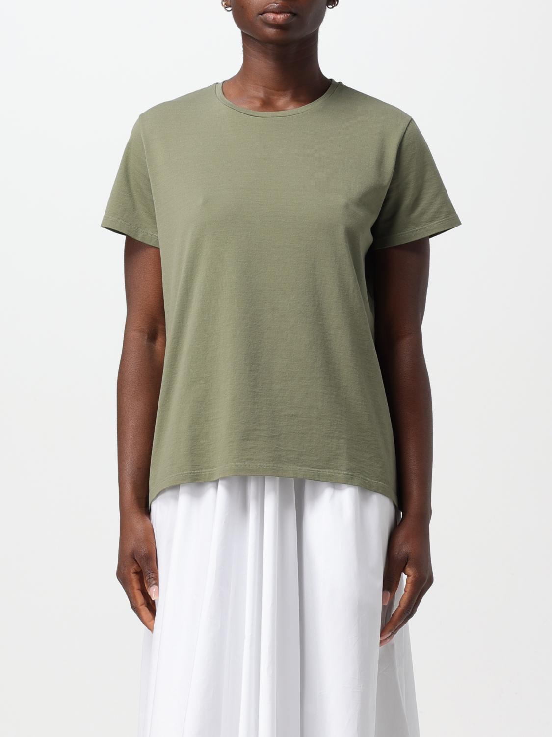 Shop Aspesi T-shirt  Woman Color Military