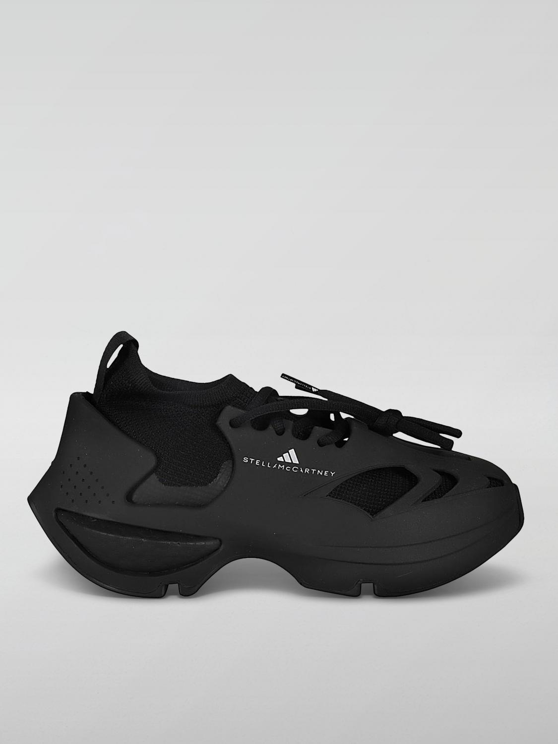 Adidas By Stella Mccartney Sneakers Woman Color Black In Black
