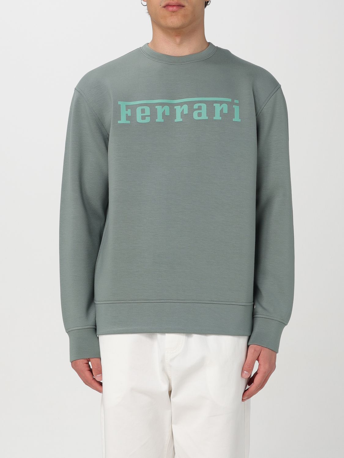 Shop Ferrari Sweater  Men Color Grey
