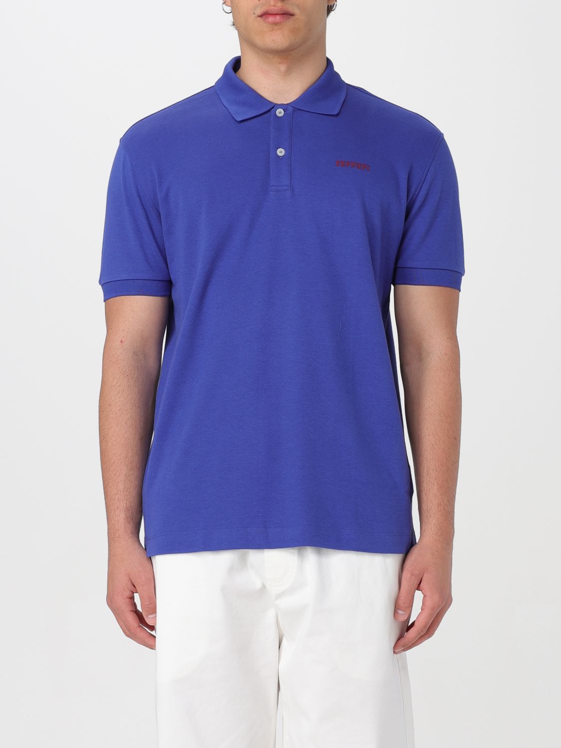 Shop Ferrari Polo Shirt  Men Color Blue