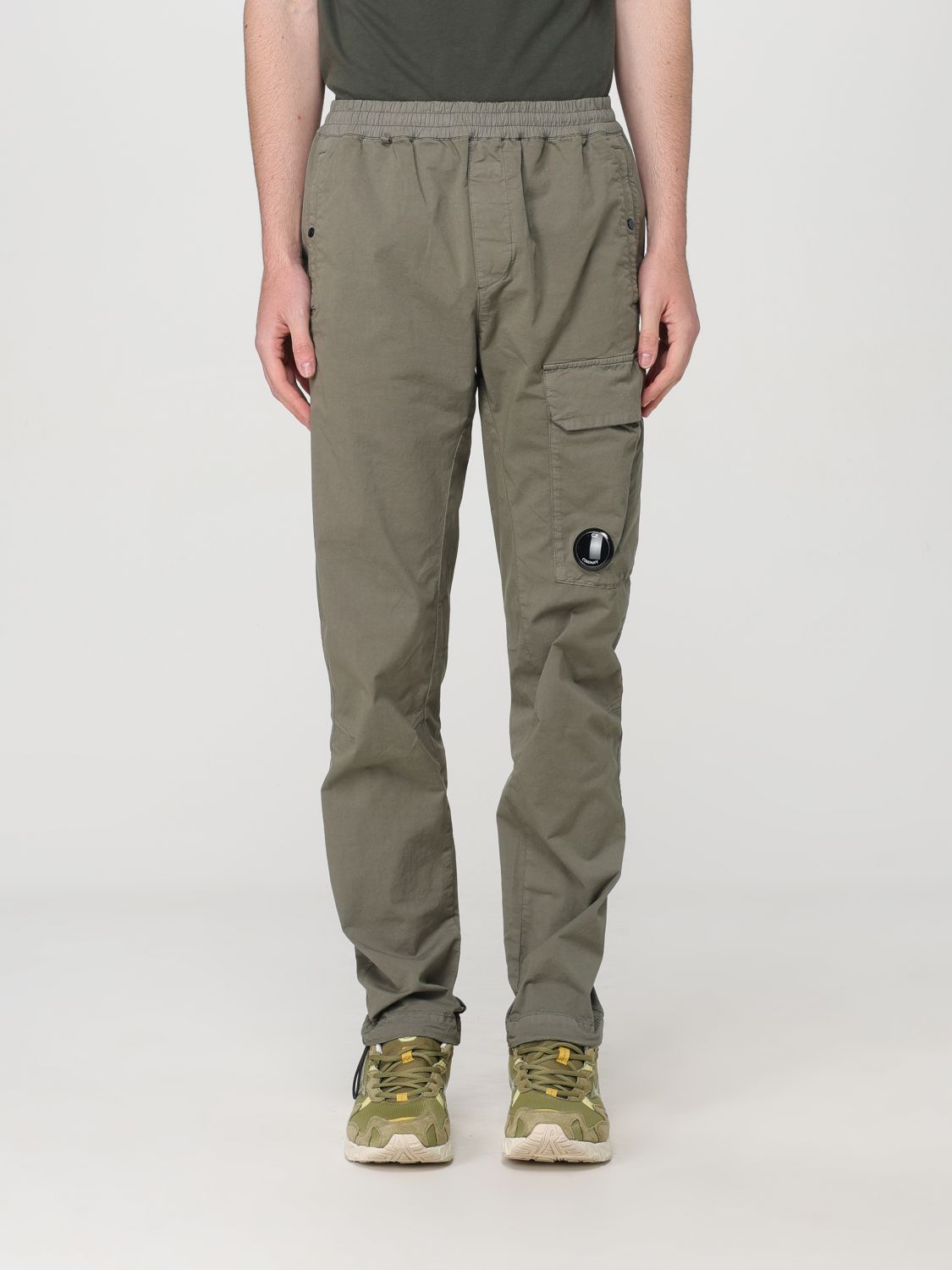 Shop C.p. Company Pants  Men Color Green