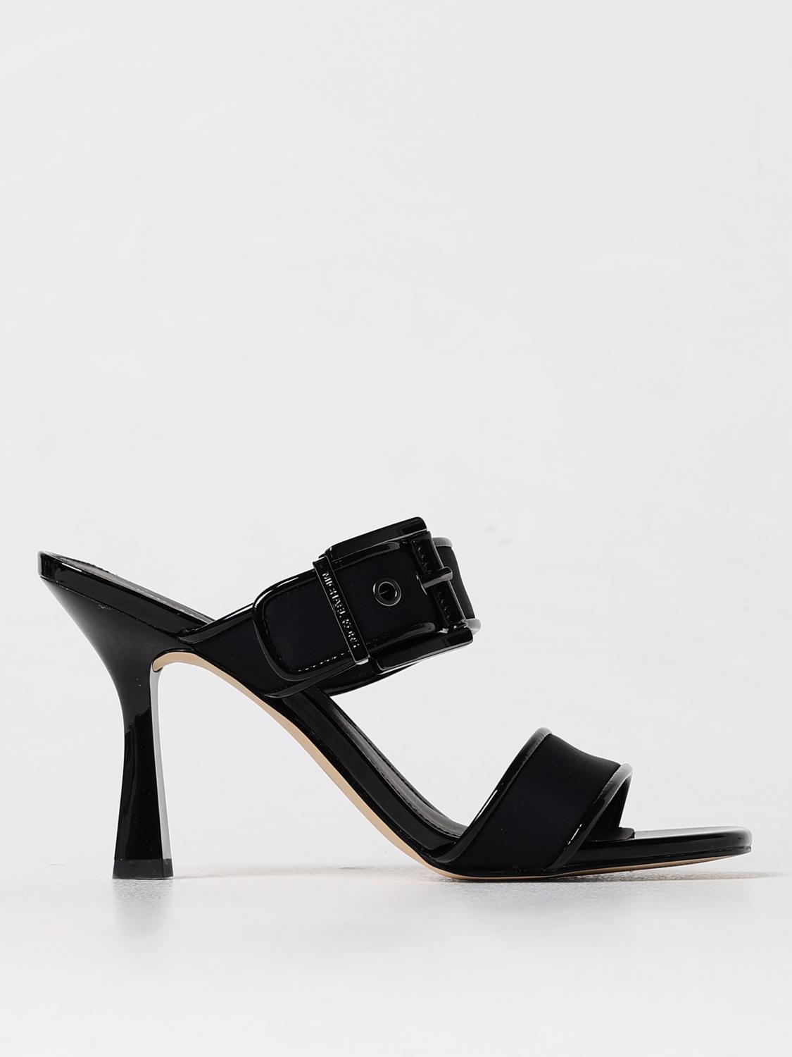 Shop Michael Kors Heeled Sandals Michael  Woman Color Black