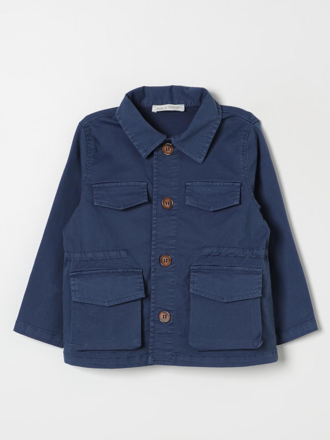 Shop Zhoe & Tobiah Jacket  Kids Color Blue