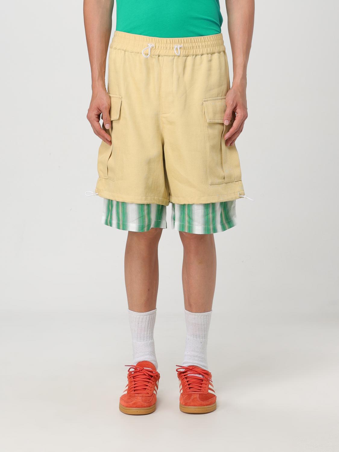 Wales Bonner 'wander Cargo' Bermuda Shorts In Beige