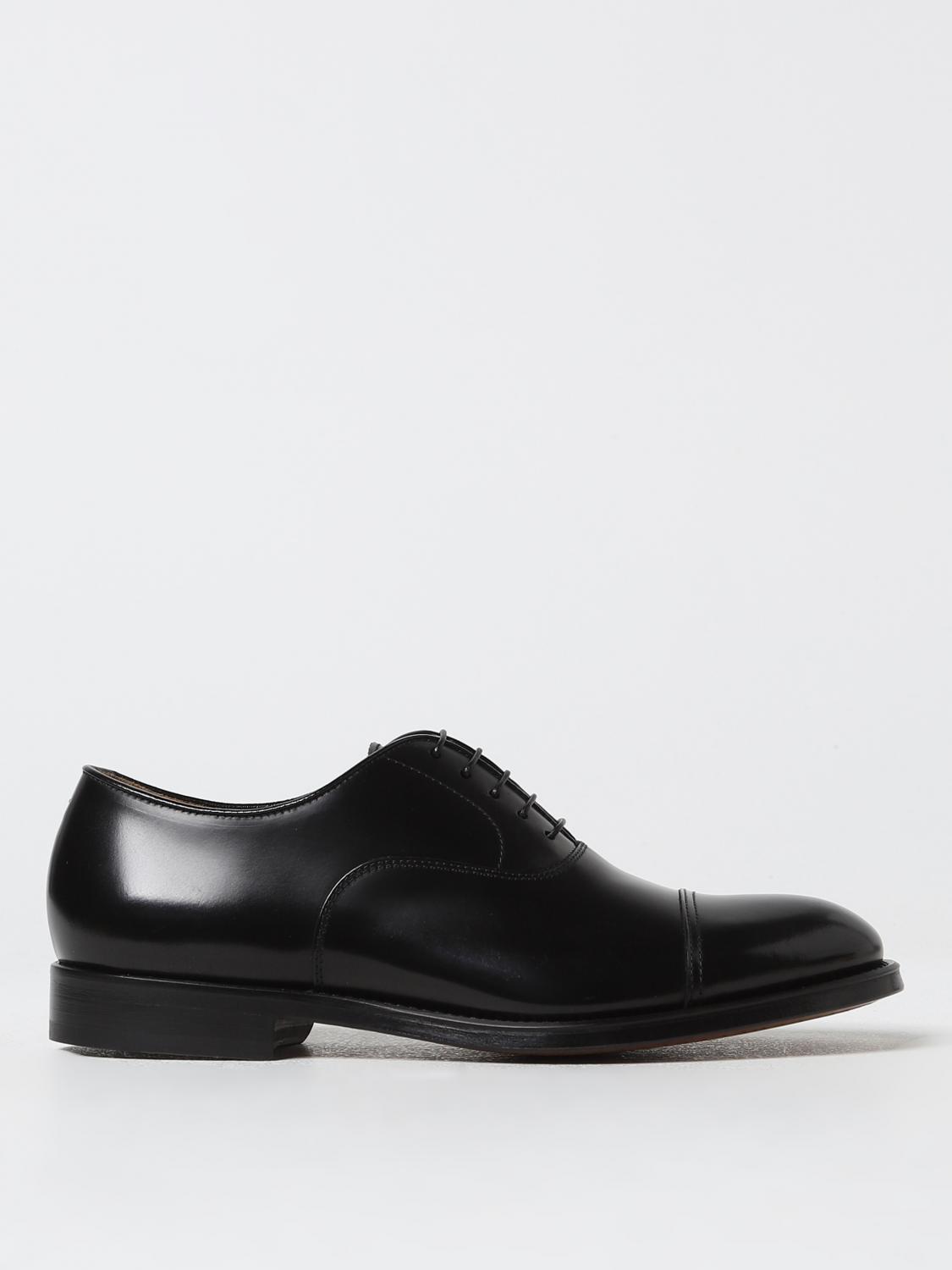 Shop Doucal's Brogue Shoes  Men Color Black