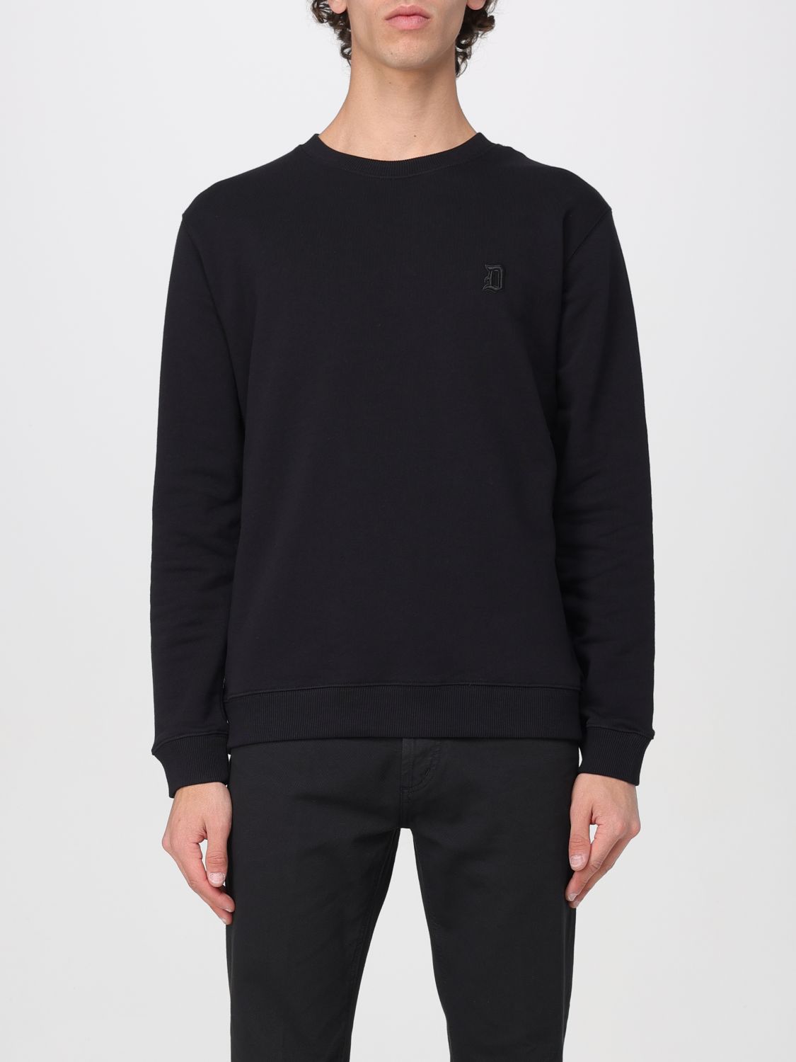 Shop Dondup Sweatshirt  Men Color Black