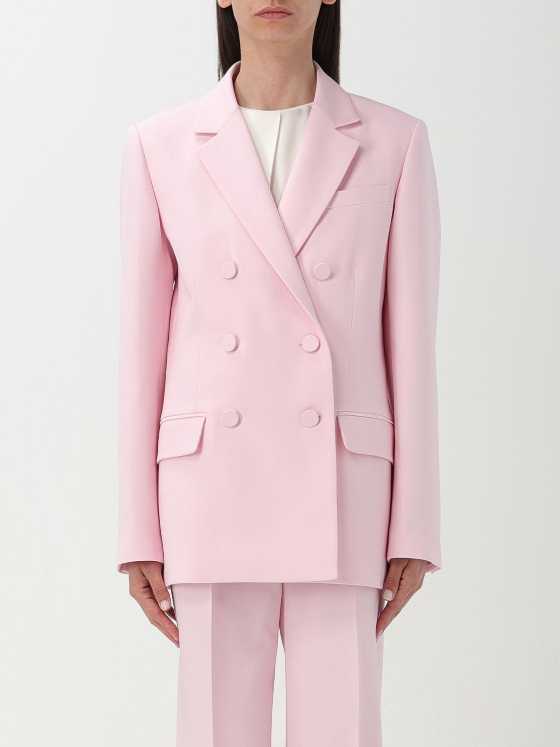 Shop Valentino Blazer  Woman Color Pink