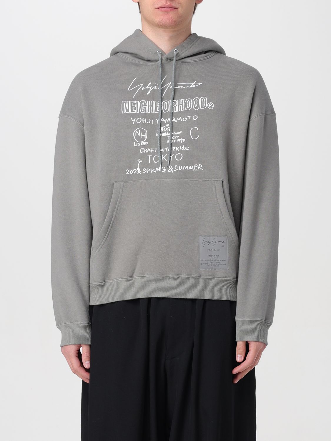 Yohji Yamamoto Sweatshirt  Men Color Grey