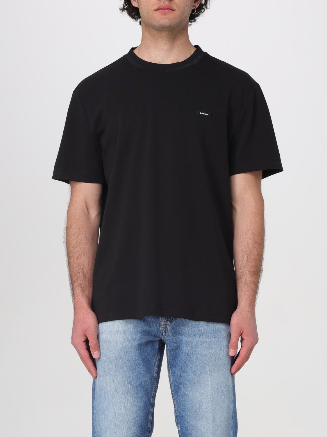 Shop Calvin Klein T-shirt  Men Color Black