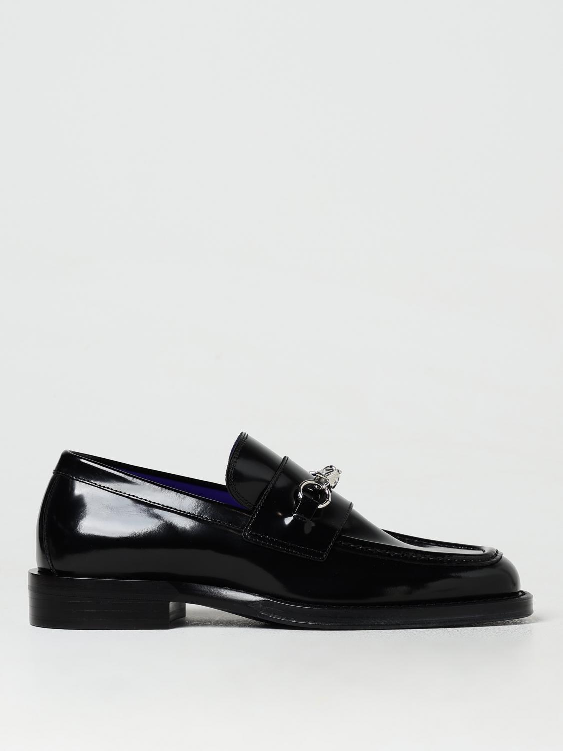 Loafers BURBERRY Men color Black