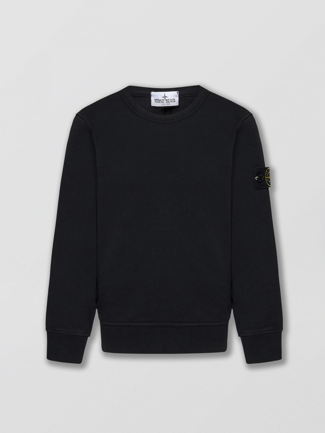 Stone Island Junior Sweater  Kids Color Black 1 In 黑色 1