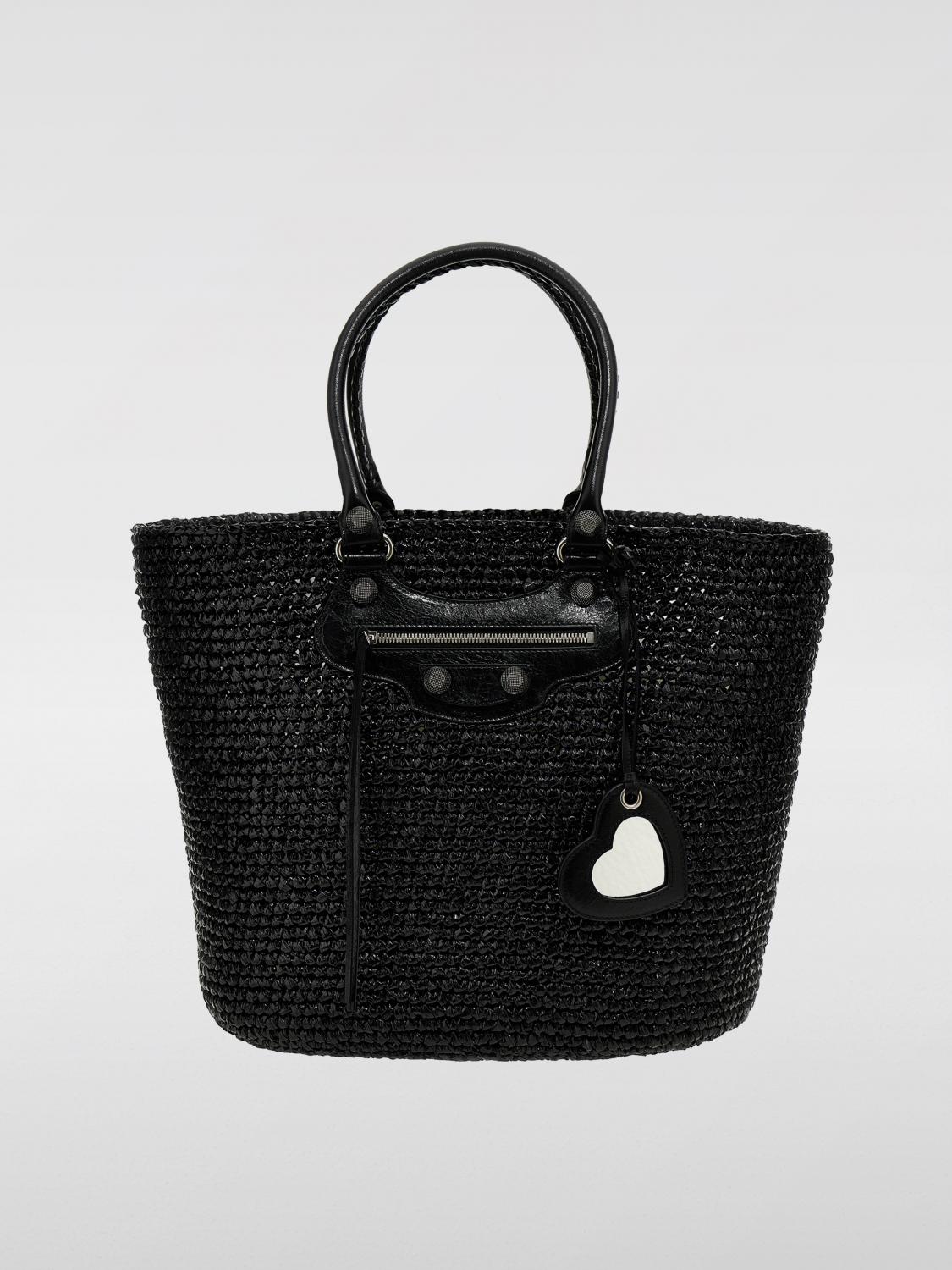 Shop Balenciaga Shoulder Bag  Woman Color Black