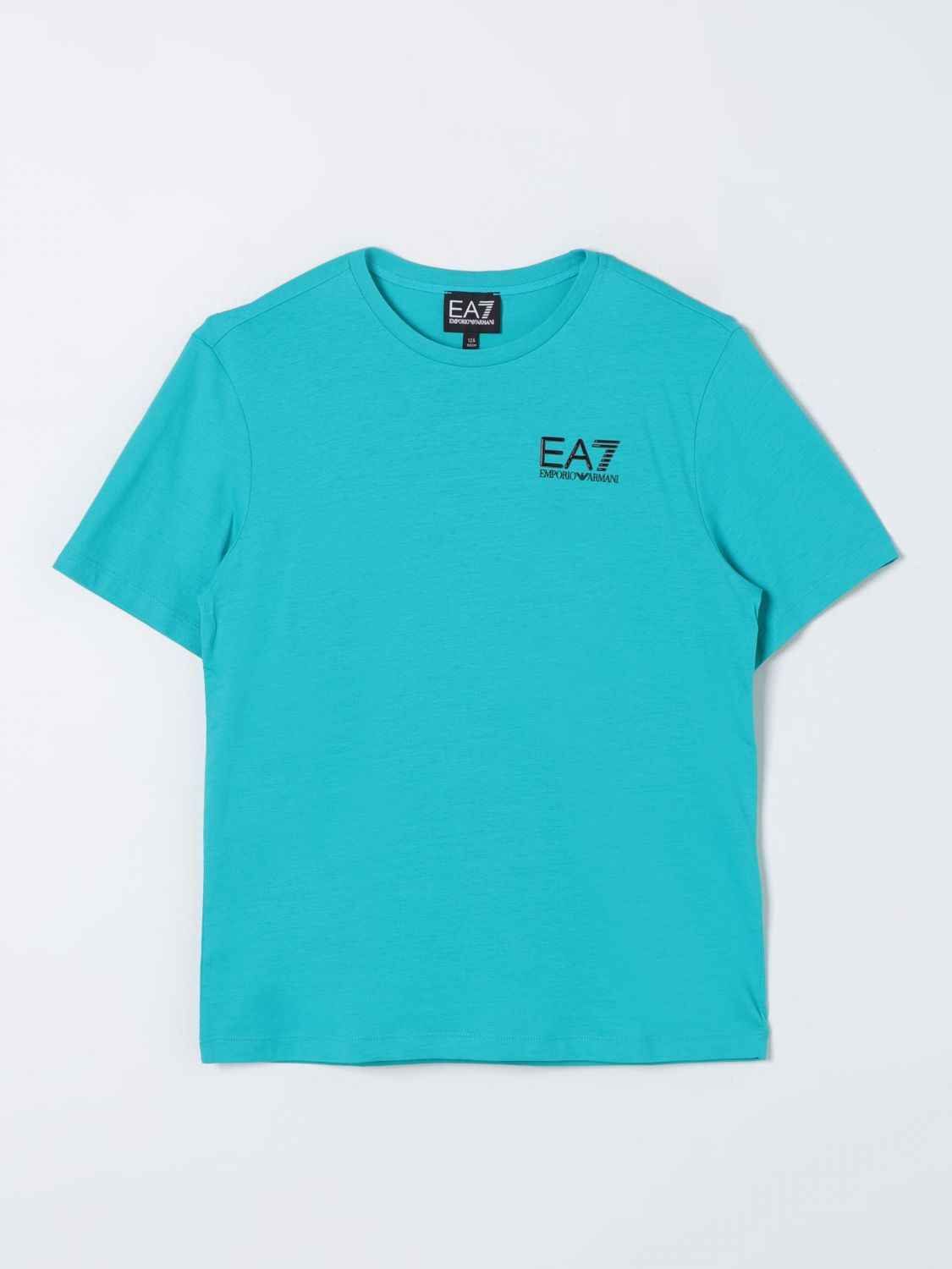 Shop Ea7 T-shirt  Kids Color Green