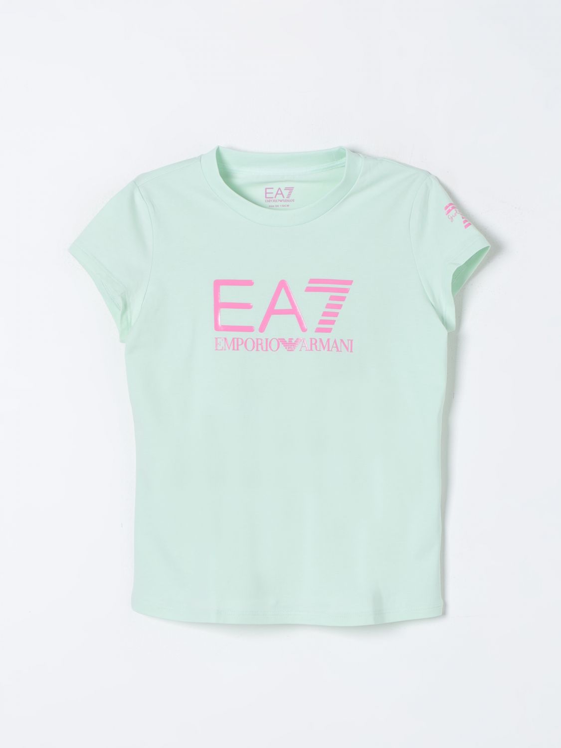 T恤 EA7 儿童 颜色 水