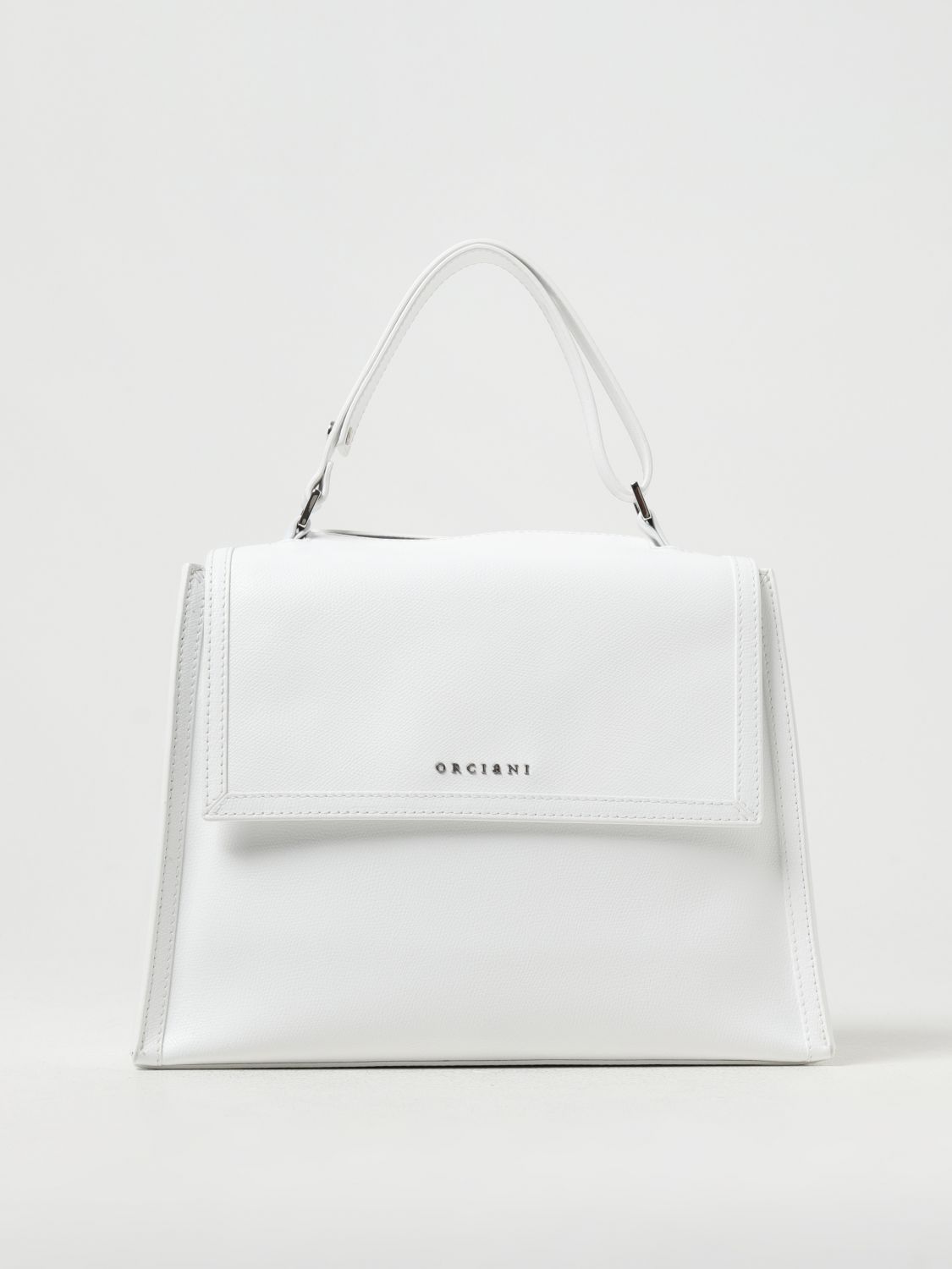 Shop Orciani Handbag  Woman Color White