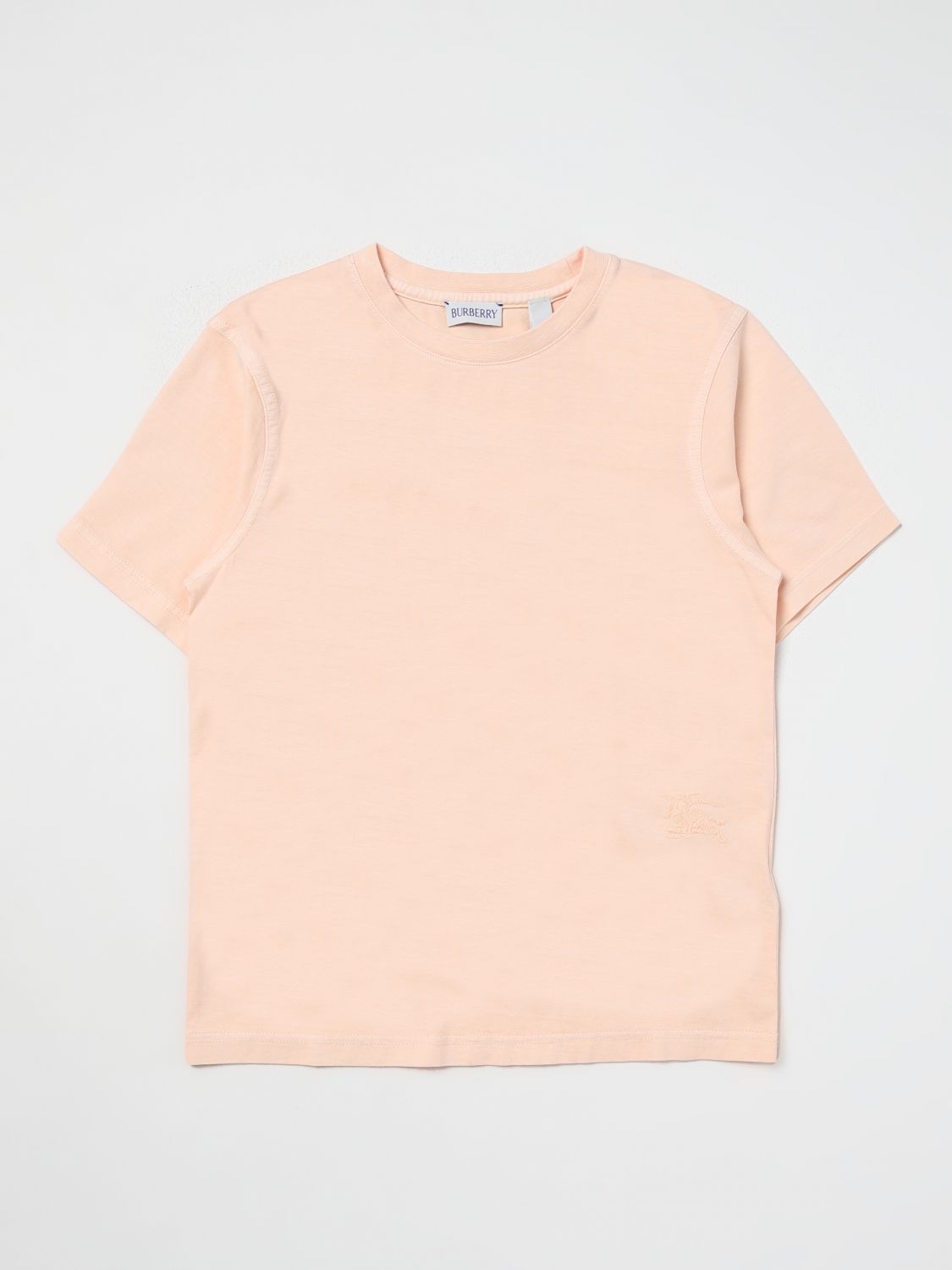 T恤 BURBERRY KIDS 儿童 颜色 粉色