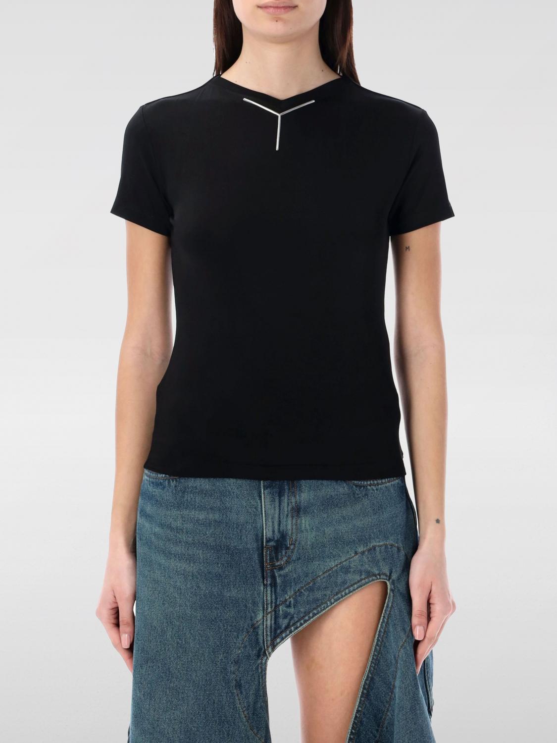 T-Shirt Y/PROJECT Woman color Black