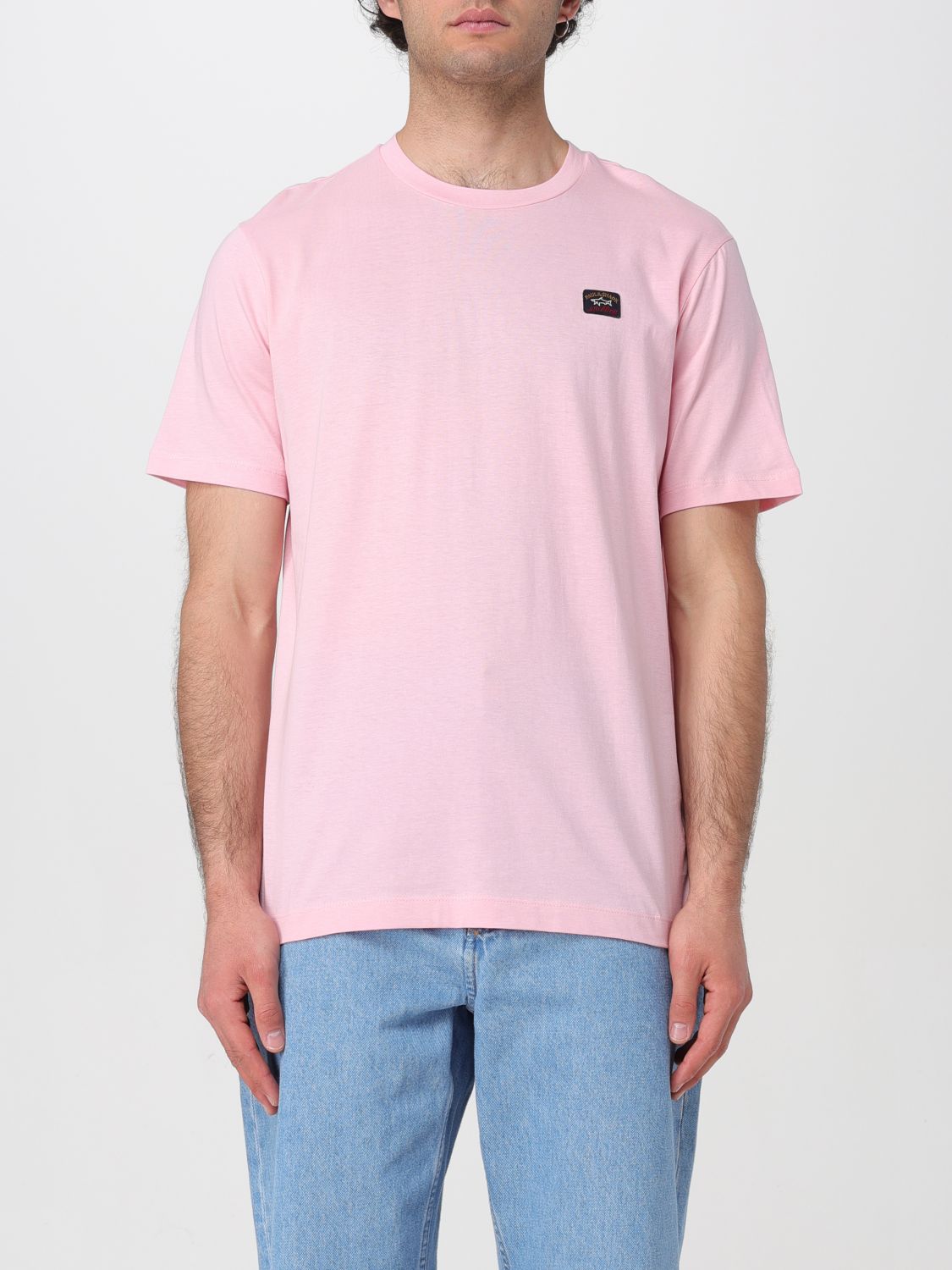 Shop Paul & Shark T-shirt  Men Color Pink