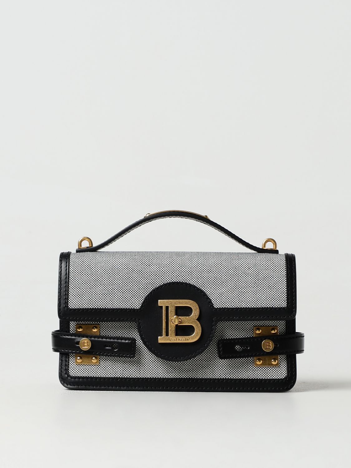 Shop Balmain Handbag  Woman Color Black