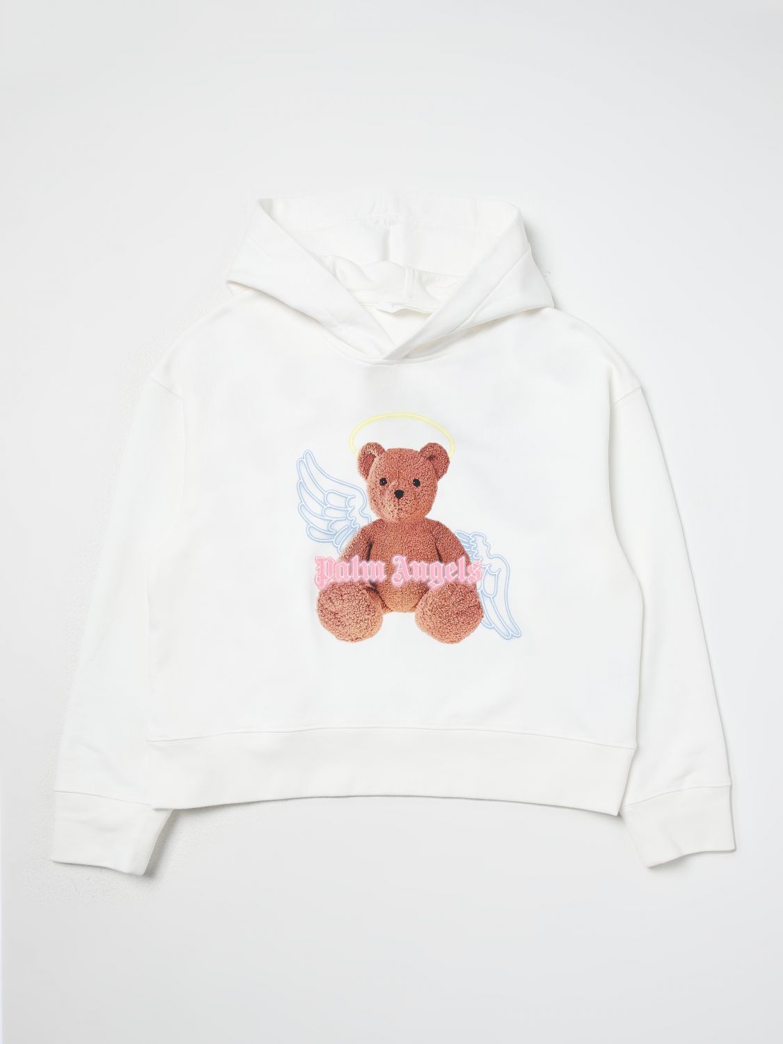 Shop Palm Angels Sweater  Kids Color White