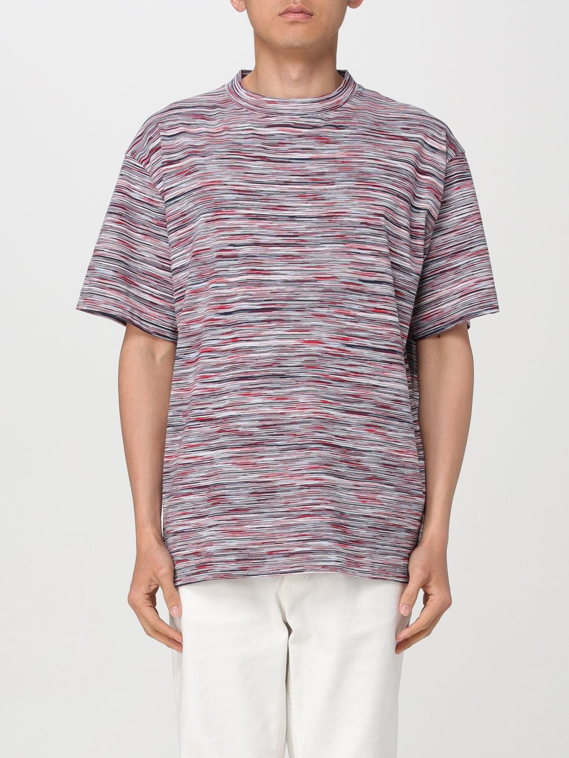 Shop Missoni T-shirt  Men Color Red